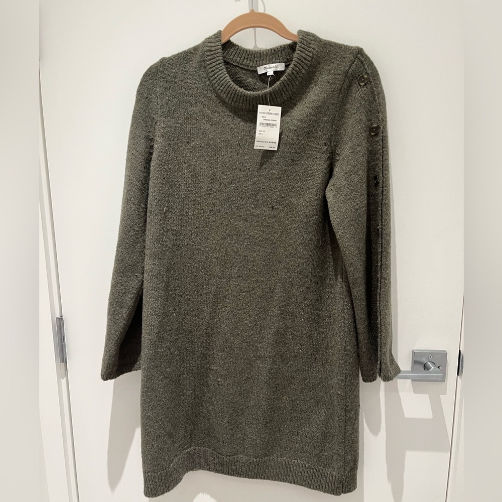 Madewell Sweater Dress Large